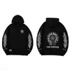 3A Classic Mens Zipper Ch Hoodies Designer Horseshoe Sanskrit Cross Print Pullover Heart Hoody Sweatshirts Sweater Luxury Woman Jackts Fate ITST