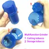 Smoking Pipes Circular seasoning grinding mixed color plastic cigarette grinder