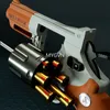 Zp5 Revolver Darts Blaster Plastic Plastic Pistola Armas Shell Eiecied Model Launcher per bambini per adulti Regali di compleanno per ragazzi