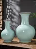 Vases Ceramic Antique Vase Decoration Chinese Retro Simple Living Room Flower Arrangement Household TV Cabinet