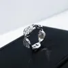 S925 Pig Nose Ring High Sterling Silver Women's Ins Cold and Cool Style Popular Online Live Broadcast Samma hem