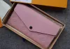 Langes Portemonnaie Damen Geldbörse Herren Briefumschlag Langes Kartenetui Sarah Damen Geld-Clutch-Taschen mit Box