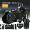 D7200 Câmera Digital 3P Foco Automático HD Vídeo 24X Lente Telepo Grande Angular LED Filmadoras com Luz de Preenchimento 240106