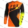 Qydu 2024 Fashion T-shirt Mountain Bike Suit Foxx Men's T-shirts Motocross Mtb Downhill Jeresy Cycling Mountain Dh Maillot Ciclismo Hombre Quick Dry Cup