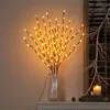 1pc 20 luci a ramo LED - Illuminazione decorativa per interni per matrimoni, compleanni e Natale - Lucine con design a ramo caldo
