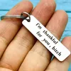 Keychains Thankful For You Friendship Keychain Gifts Thanks Giving Friend Thank Gift