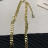 Designer halsband kvinna hängsmycken rostfritt stål halsband kristall g brev smycken mode för designers lång tröja kedja