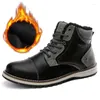 Botas 30 graus abaixo de zero quente neve me sapatos de inverno agradável moda homens tornozelo casual homem calçado masculino ka1811