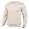 O-Neck Hoodies Men Men Solid Color Fleece Spring Fashion Casuare Sport Streetwear SweatshirtカップルPullover S-3XL 240106