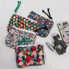 Kosmetiska väskor Kvinnor Portable Sanitary Hygiene Pads förvaringspåse Små damer Kids Makeup Mini Cosmetics Coin Card Key Pouch Little Purse