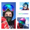 Gafas de esquí Gafas de snowboard Conjunto de invierno Deporte al aire libre Gafas de sol de nieve Uv400 Capas Lente Antiniebla Esquí para hombres y mujeres 240106