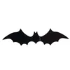 Party Decoration Halloween PVC Bat Stickers Waterproof Black Spooky Bats For Supplies