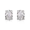 7Colors for Options Diamond Pass Test Flashing Moissanite Earrings Studs Allergic Free 925 Silver Moissanite Earrings for Men Women Nice Gift