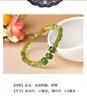 Charme Pulseiras Original Dignificado Bambu Joint Strand Rising Step By Green Woman Bijoux