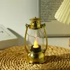 Lampa koni Lampa naftowa Lampa Lampa LED LED, dekoracje domowe, przenośne latarnie zewnętrzne, świąteczne wiszące światła, lampy biurkowe, (z 3 akumulatorami AG13)