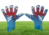 Nowe rękawiczki bramkarza Ochrona palców Profesjonalne mężczyźni Rękawiczki piłkarskie Dorośli Grubsze bramki Rękawica piłkarska 9222638