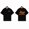 Rhude t-shirt Casual Coton Hommes T-shirts Summer Street Skateboard Hommes T-shirts Hommes Manches Courtes Marque de luxe hommes T-shirt Chemises de haute qualité Taille américaine S-XL