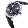 Ny lyxutrymme Fashion Watch Lysande vattentät klocka Earth Dial Automatic Watch
