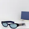 Nieuwe fashion design acetaat zonnebril 1635S klein cat eye frame eenvoudige en populaire stijl veelzijdige outdoor UV400 lens beschermende bril