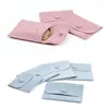 Jewelry Pouches Packaging Bag Snap Fastener Superior Soft Velvet Gift Bracelet Necklace Earrings Ring Storage Pouch