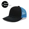 Designer Trucker Hat Curved Snapbacks Justerbara baseballmössor Färgglada lapptäcken Hattar Vuxna män Kvinnor Simple Style Solhatt