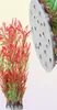 Decoraties Kunstmatige kunststof Hoge waterplanten en keramische voet Versier het aquarium 1PC Realistisch5775953