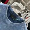 2024 Neues B Family Rundhals-Herren-T-Shirt mit kurzen Ärmeln, Schneeflocken-Acid-Wash-Worn, personalisierbares, bedrucktes Damen-Kurzarm-T-Shirt S-2XL