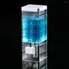 Liquid Soap Dispenser Sleek Wall Mounted Transparent Design 250ml Capacity Easy To Use Ideal For Bathrooms And Offices