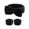 Ensemble de bracelets imperméables pour lavage du visage, bandeau avec nœud Jane, bandeau de retenue, accessoire pour cheveux