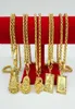 Çinli erkek 18k altın kaplama kolye kolye 24quot zincir mücevher hediyesi5285499