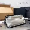 Torba designerska TOP Niki Crossbody Bag łańcuchowe Loulou Vintage zamszowe skórzane na ramię Tote Quild średnia torebka luksusowe torby Projektanci
