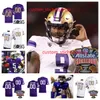 2024 Sugar Washington Huskies Football Jersey Budda Baker Warren Moon Dante Pettis Vita Vea Roland Kirkby Chuck Carroll Wildcat Wilson Custom Washington Jerseys