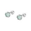 Stud Earrings 1Pair Trendy Stainless Steel Cute Sweet Piercing Cartilage For Women Girls Jewelry