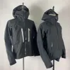 Men ARC Jacket Three Layer Outdoor zipper jackets Waterproof warm Jackets For sports Women SV/LT GORE-TEXPRO Male Casual Lightweight Hiking 6612ess