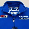 Suzuki motocicleta equipe de fábrica ciclismo casaco suzukimotogp corrida veludo à prova vento e jaqueta quente