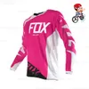 2024 Moda T-shirt górski garnitur Foxx Męskie koszulki Dzieci Szybkie suche motocross Downhil Mountain DH koszulka MX Motorcycle Ropa dla chłopców mtb T-shirty v0gt