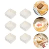 Ta ut containrar Cake Boxes Muffin Holder Bakery Packaging Box Cupcake Bärande fodral för Donut Cookie dessert Donuts bakverk