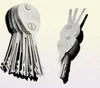 20psc Foldable Car Lock Opener Double Sided Pick Set Locksmith Supplies jiggler keys5501090