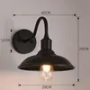 Wandlamp Industriële Schans E27 Decoratief Metaal Vintage Licht Nachtkastje Voor Decoratie Tuin Boerderij Keuken Hal