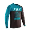 2024 Moda T-Shirt Dağ Bisikleti Takım Foxx Erkek Tişörtleri Bat Mtb Aşağıdaki Dağ Gömlek Camiseta Motocross Hızlı kuruyan Enduro Off-Road Mana Bisiklet TT1F