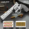 ZP5 Revolver Darts Blaster Plastic Pistol Shooting Armas Shell Ejection Model Launcher for Kids Adults Boys Birthday Presents