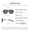 Sonnenbrille 2024 Mode Coole Männer Fahren Brille Goggle Sommer Stil Farbverlauf Braun Vintage Pilot Sun Punk Oculos de So