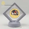 Commemorative medals basketball stars commemorative coins metal crafts gold-plated badges