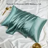 Natural 22 Momme 100 Mulberry Silk pillowcase Pillow Case y240106