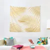 Tapestries Metallic Gold Palm Trees Tapestry Room Decoration