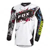 2024 Camiseta de moda Traje de bicicleta de montaña Foxx Camisetas para hombres Camisa de motocross de manga larga MTB Downhill Bat Mountain Enduro Secado rápido MTB Camisetas Ciclismo Uv4q