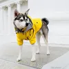 Vestuário para cães Pet Casaco impermeável jaqueta para pequenos médios grandes cães gatos capa de chuva esporte hoodies popa perro roupas de moda