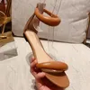 Сандалии Gianvito Rossi, дизайнерская обувь, женские модельные туфли на шпильке с молнией из натуральной кожи, римские модные удобные дизайнерские сандалии на высоком каблуке 10,5 см.