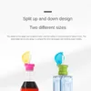 Water Bottles With Bottle Straw Flip Type Dust Cover Feeding For Kid Juice Soda Spill Proof