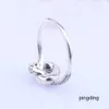 Designer New Arrival Knotted Heart Ring Original Box for Sterling Sier CZ Diamond Women Wedding Gift Jewelry Rings Sets